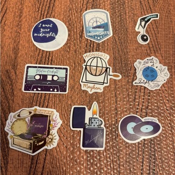 Midnights themed Taylor Swift Stickers - Picture 2 of 5